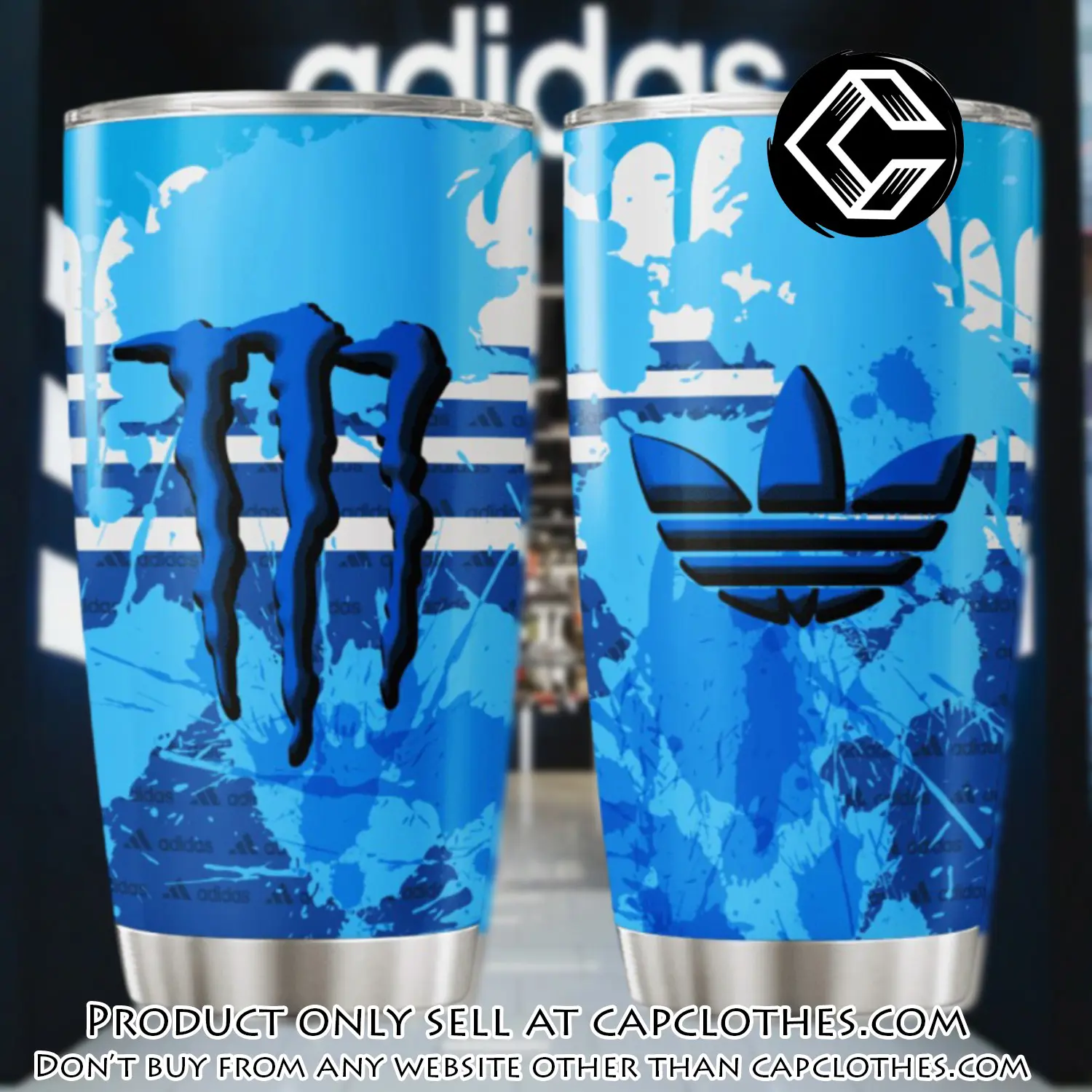Adidas monster stainless steel tumbler 20oz30oz cc5826960